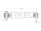 Rear gas shock absorber thumb
