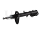 Left rear gas shock absorber thumb