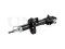 Left front gas shock absorber thumb