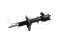 Left rear gas shock absorber thumb