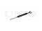 Front gas shock absorber thumb