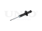 Rear gas shock absorber thumb