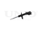 Front gas shock absorber thumb