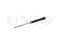 Rear gas shock absorber thumb