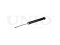 Rear gas shock absorber thumb