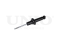Rear gas shock absorber thumb