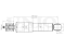 Rear gas shock absorber thumb