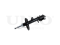 Left rear gas shock absorber thumb