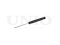 Rear gas shock absorber thumb