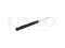 Rear gas shock absorber thumb