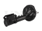 Left rear gas shock absorber thumb