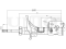 Left rear gas shock absorber thumb