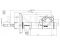 Front gas shock absorber thumb