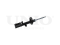 Left rear gas shock absorber thumb