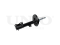 Left rear gas shock absorber thumb