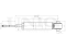 Rear gas shock absorber thumb