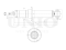 Rear gas shock absorber thumb