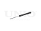 Rear gas shock absorber thumb