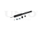 Rear gas shock absorber thumb