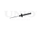 Rear gas shock absorber thumb