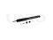 Rear gas shock absorber thumb