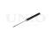 Rear gas shock absorber thumb