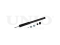 Rear gas shock absorber thumb