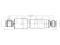 Rear gas shock absorber thumb