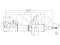 Front gas shock absorber thumb