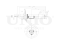 Left front gas shock absorber thumb