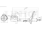 Left front gas shock absorber thumb