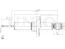Rear gas shock absorber thumb