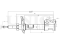 Right front gas shock absorber thumb