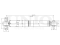 Rear gas shock absorber thumb