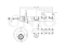Left front gas shock absorber thumb