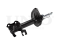 Right front gas shock absorber thumb