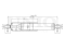 Rear gas shock absorber thumb