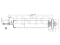 Rear gas shock absorber thumb