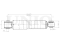 Rear gas shock absorber thumb