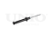 Rear gas shock absorber thumb