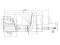 Front gas shock absorber thumb