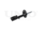 Left rear gas shock absorber thumb