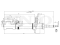 Left rear gas shock absorber thumb