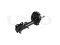 Right rear gas shock absorber thumb
