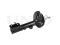 Left rear gas shock absorber thumb