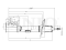 Right front gas shock absorber thumb