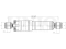 Rear gas shock absorber thumb
