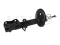 Right rear gas shock absorber thumb
