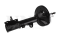 Left rear gas shock absorber thumb