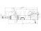 Right rear gas shock absorber thumb